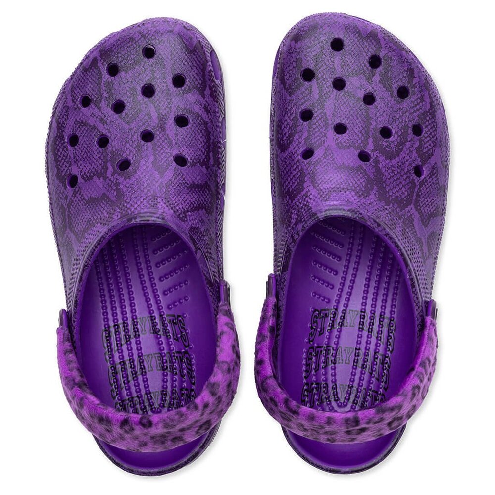 Crocs x Stray Rats Classic Clog - Ultraviolet